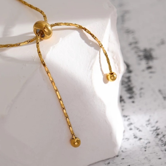 💛Gold plated bangle bracelet - Picture 5 of 9